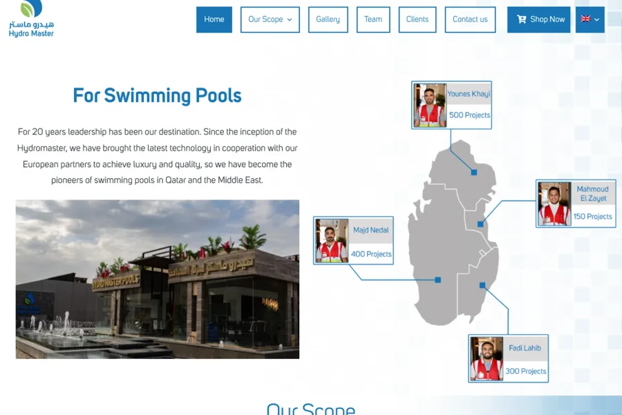 hydromasterpools.com